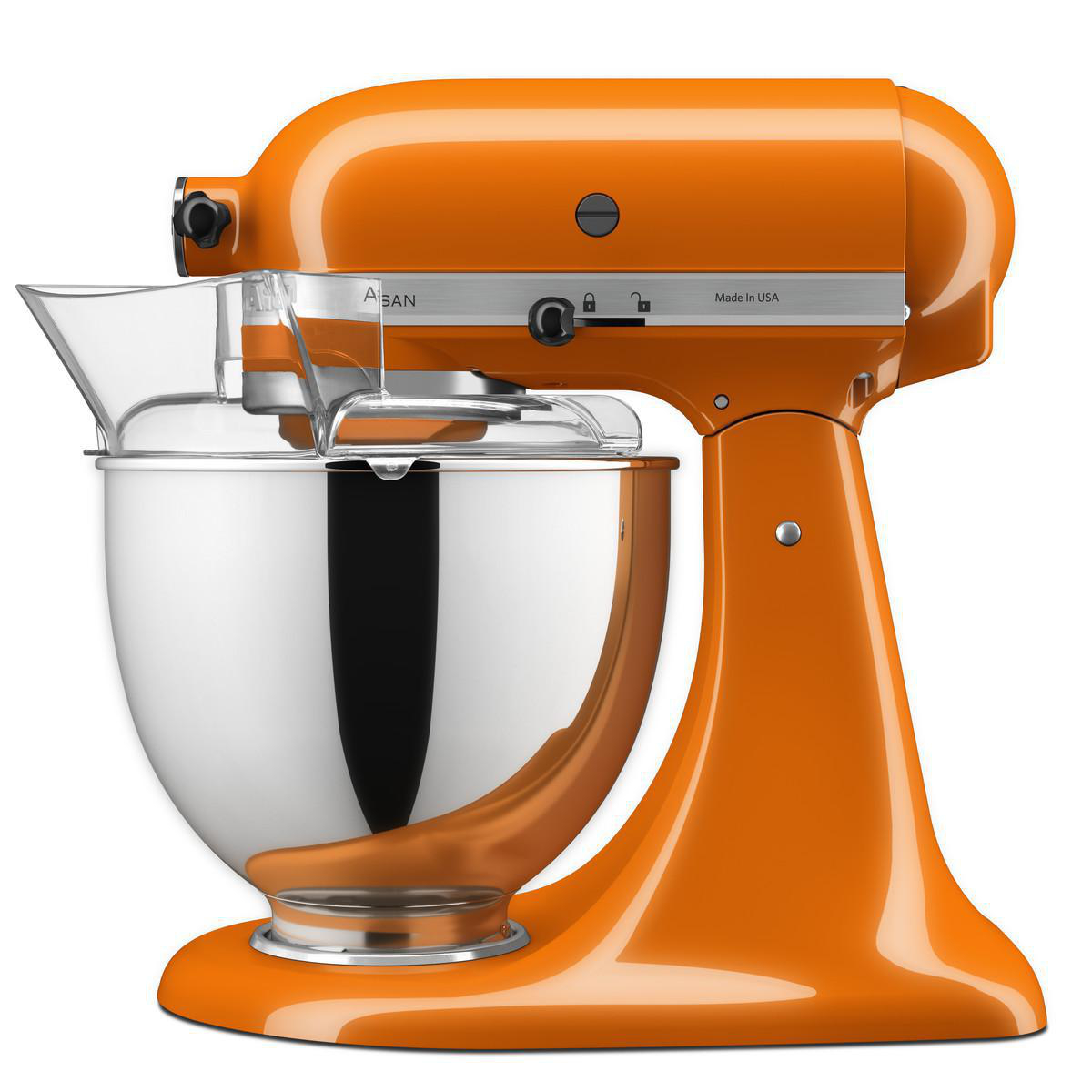 KITCHENAID 5KSM175PSEHY ARTISAN Küchenmaschine Honey (Rührschüsselkapazität: 4,8 l, 300 Watt)