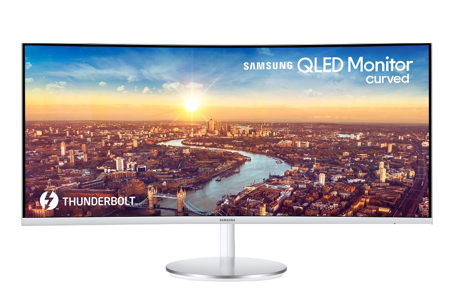 SAMSUNG 34" LC34J791WTRXUF QHD 4ms 100Hz FreeSync HDMI DP Thunderbolt Kavisli Gaming Monitör Gri