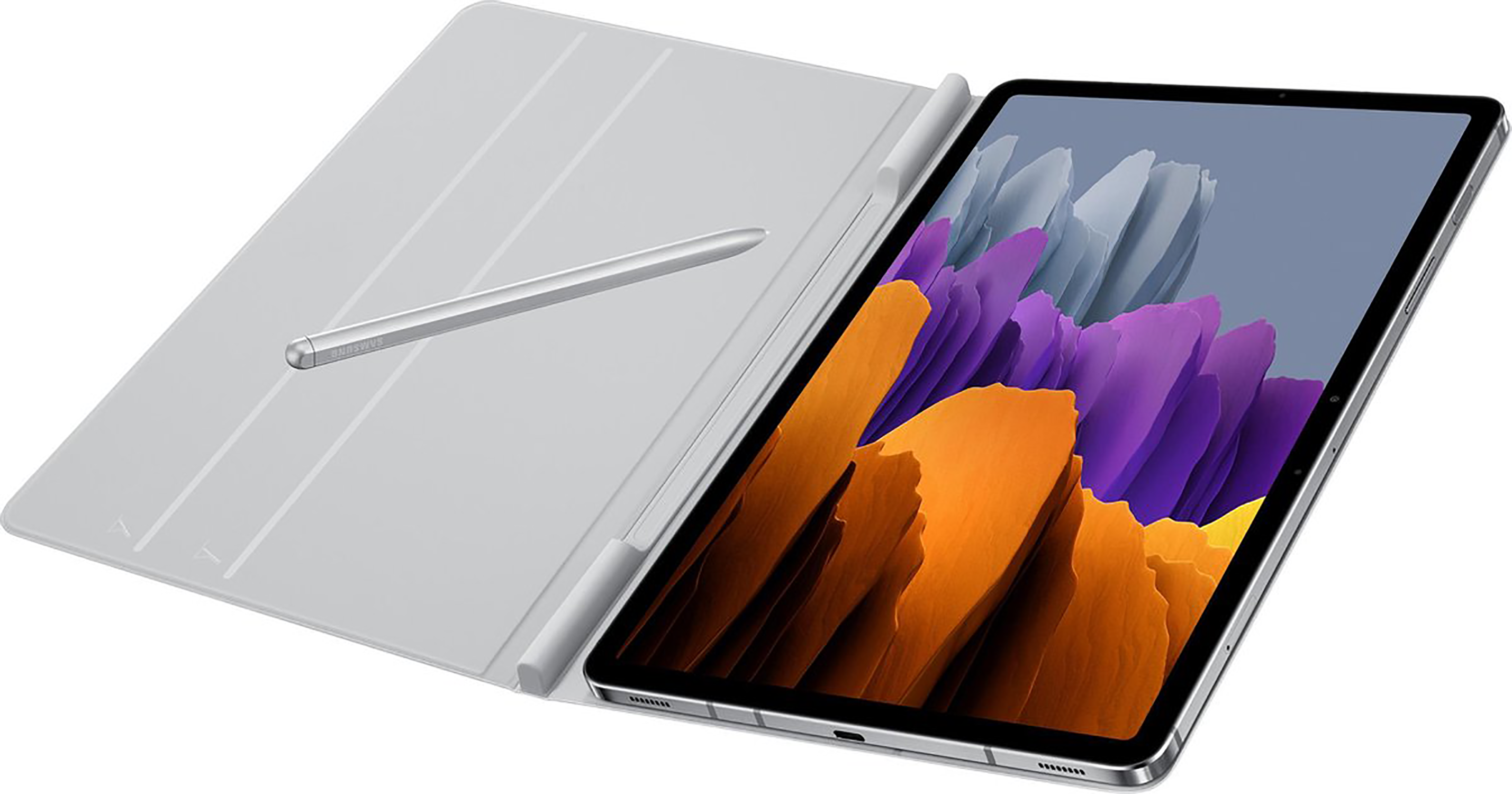 SAMSUNG TAB S7 BOOKCOVER LIGHT GREY  11 in 