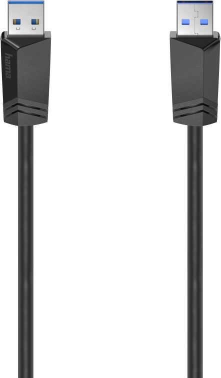 HAMA USB A-A összekötő kábel, 3.0, 1,5M (5 GBIT/S) (200624)