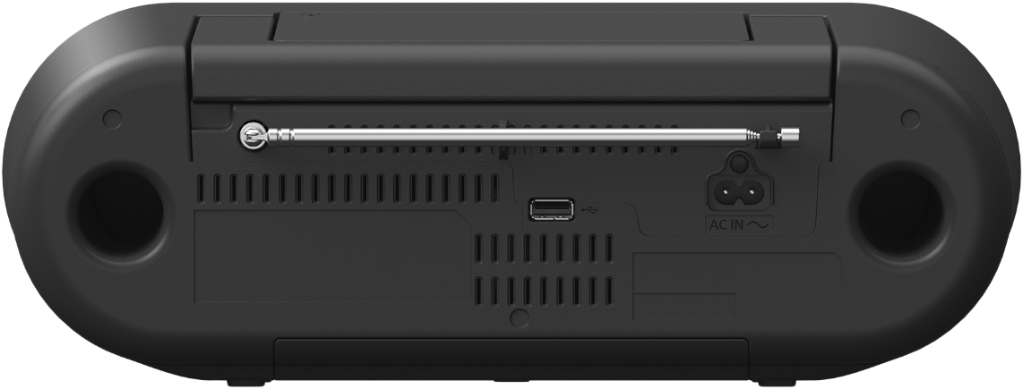 PANASONIC RX-D 550 E-K bluetooth CD-s rádió, fekete