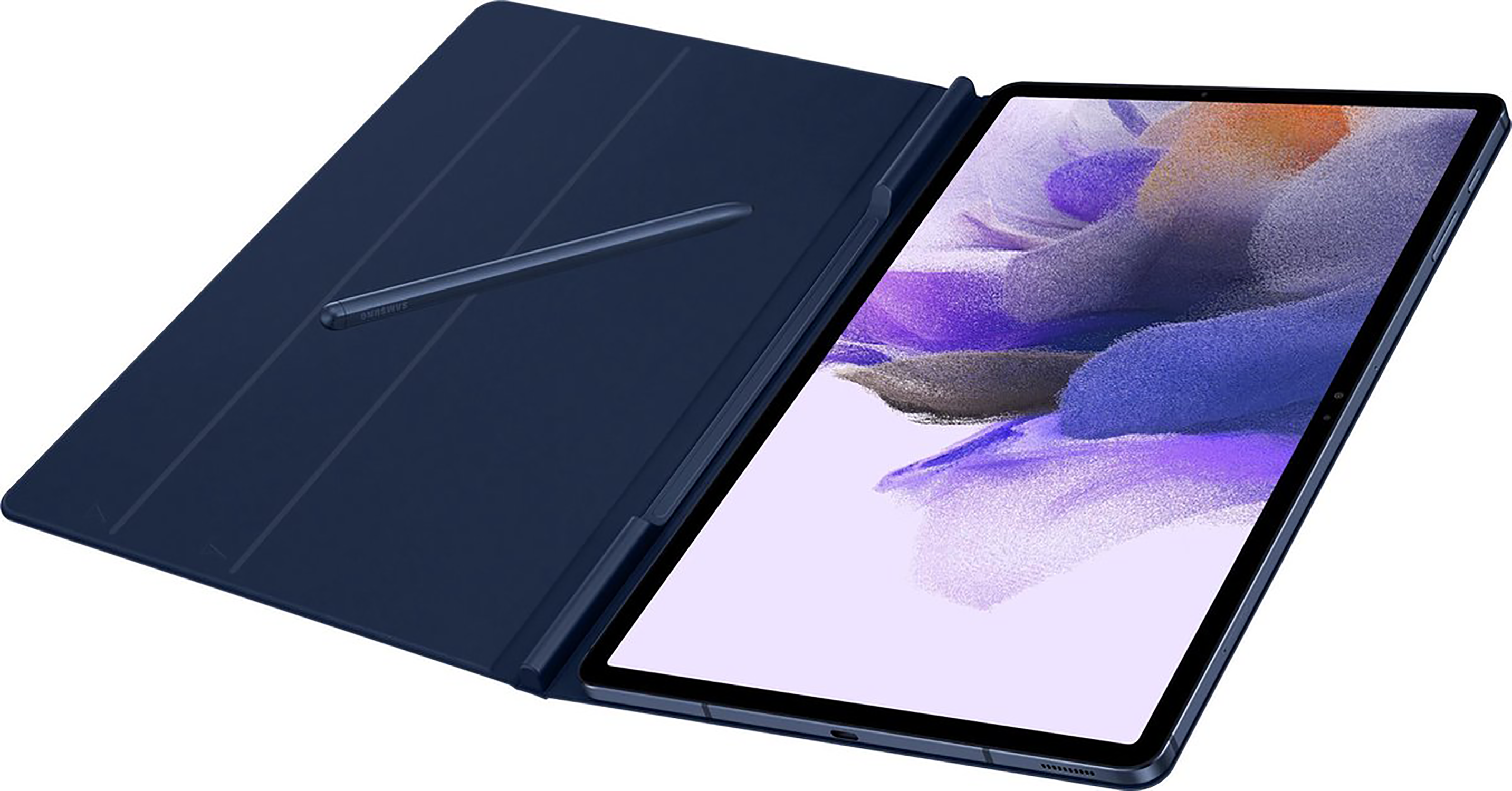 SAMSUNG TAB S7+/S7 FE BOOKCOVER NAVY   