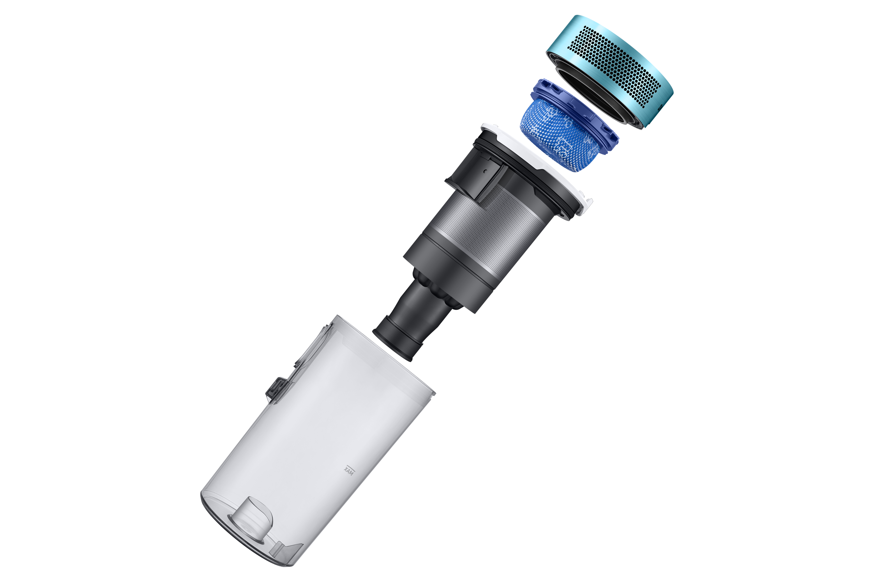 SAMSUNG VS15T7031R1/EG Jet 70 Turbo Staubsauger (0,8 l, Akkulaufzeit: 5 / 20 / 40 (Max./Mid./Min.), Airborne Mint)