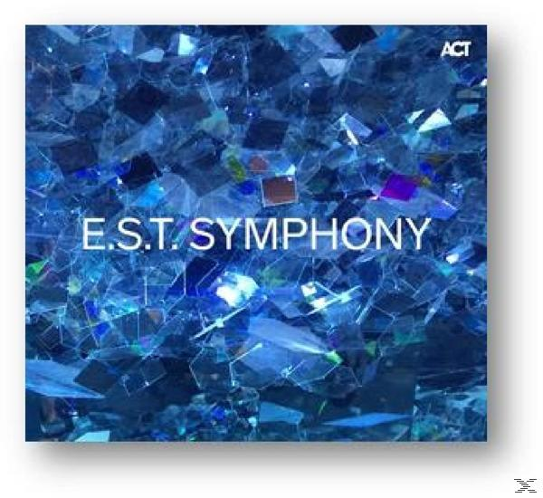 Albumcover für E.S.T. SYMPHONY mit blauem Glitzerhintergrund.