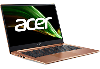 ACER Swift 3 (SF314-59-764W) mit Tastaturbeleuchtung, Notebook mit 14 Zoll Display, Intel® Core™ i7 Prozessor, 16 GB RAM, 1 TB SSD, Intel Iris Xe Grafik, Rosa