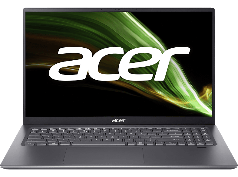 ACER Swift 3 (SF316-51-56XR) mit Tastaturbeleuchtung, Notebook mit 16,1 Zoll Display, Intel® Core™ i5 Prozessor, 16 GB RAM, 512 GB SSD, Intel Iris Xe Grafik, Grau