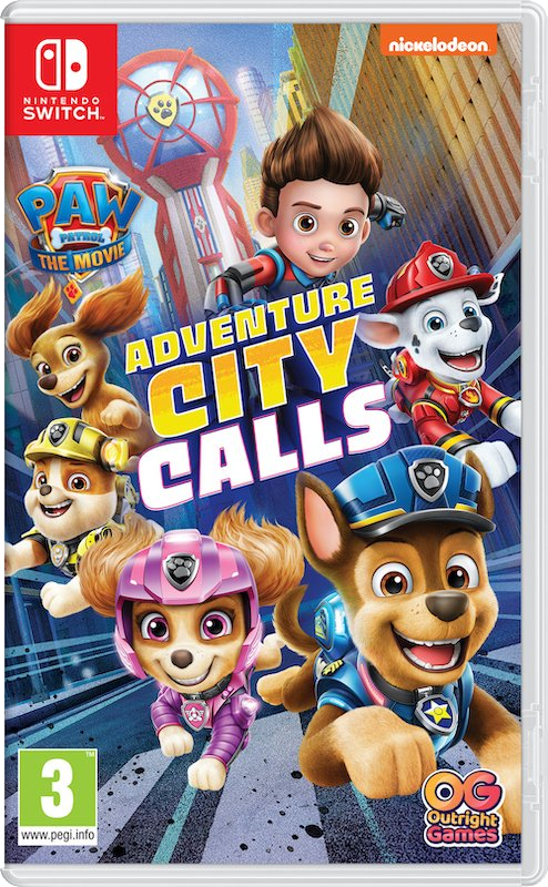 Paw Patrol: Adventure City Calls NL/FR Switch