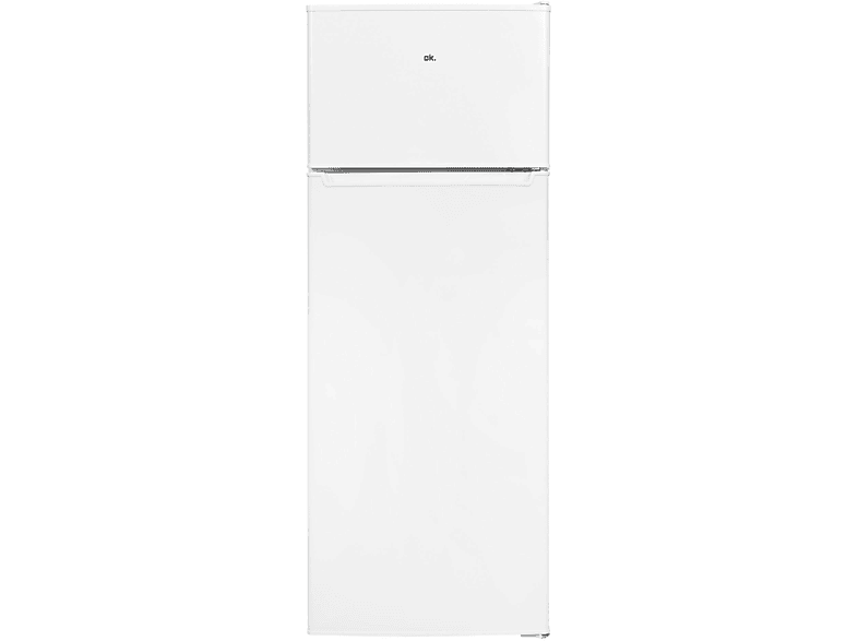 OK. OFK 441 E Kühlgefrierkombination (E, 206 l, 1430 mm hoch, Weiß)