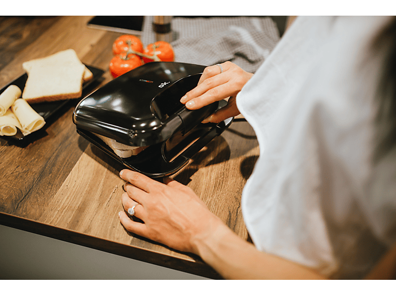 OK. OSM 1111 Sandwichmaker Schwarz