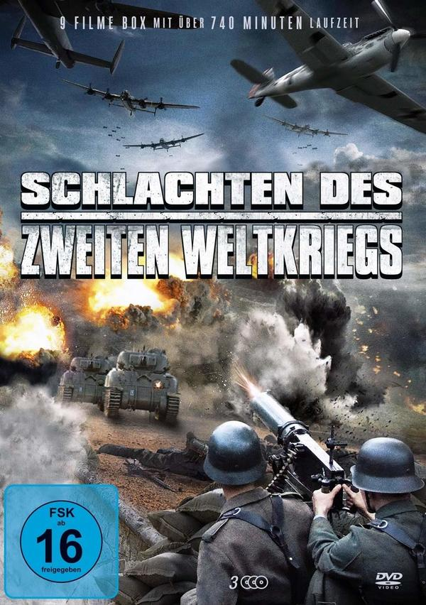 DVD Schlachten des 2.Weltkriegs (Kriegsfilm Box)