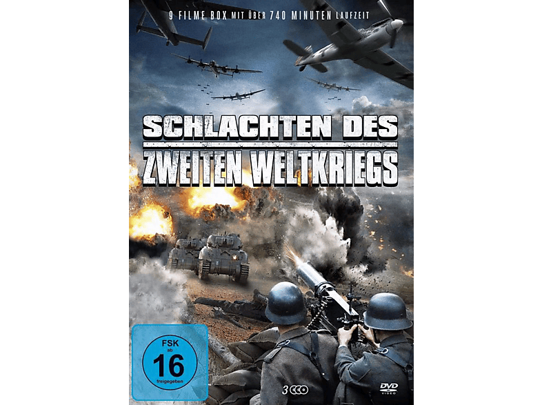 DVD Schlachten des 2.Weltkriegs (Kriegsfilm Box)