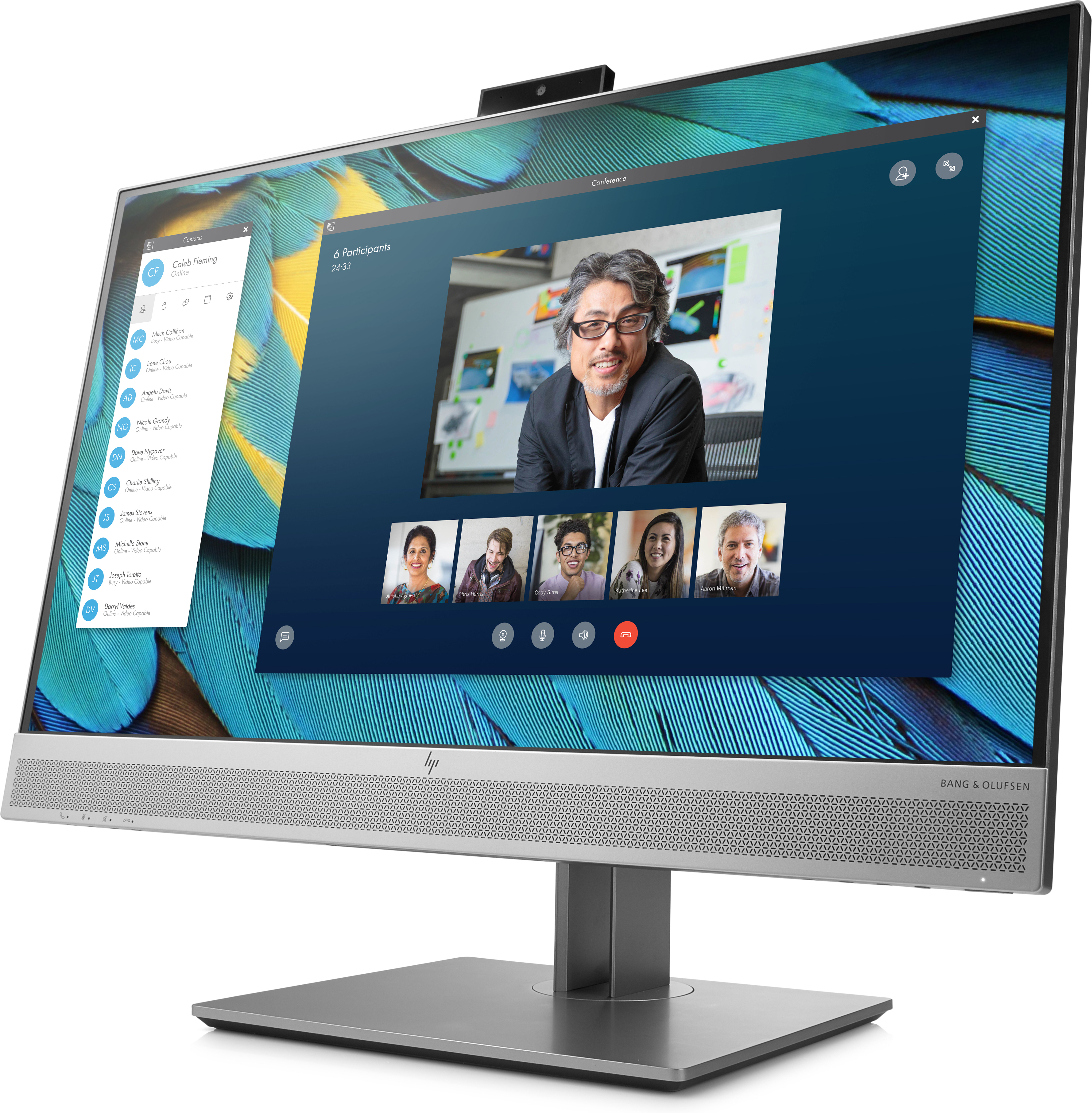 HP Monitor EliteDisplay E243m, 23.8 Zoll, silber (1FH48AA) 23,8 Zoll Monitor, Full-HD, 5 ms Reaktionszeit, 250 cd/m², 60 Hz, Silber