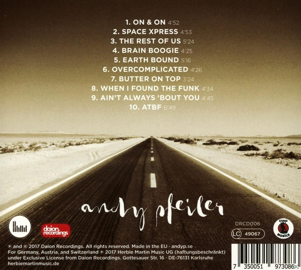 Andy Pfeiler - Brain Boogie  - (CD)