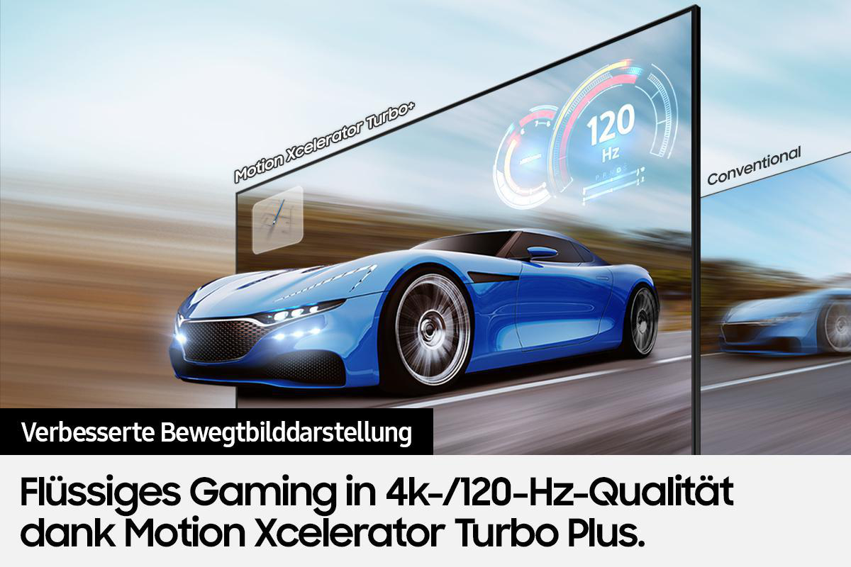 SAMSUNG GQ85Q70A QLED TV (Flat, 85 Zoll / 214 cm, UHD 4K, SMART TV, Tizen)
