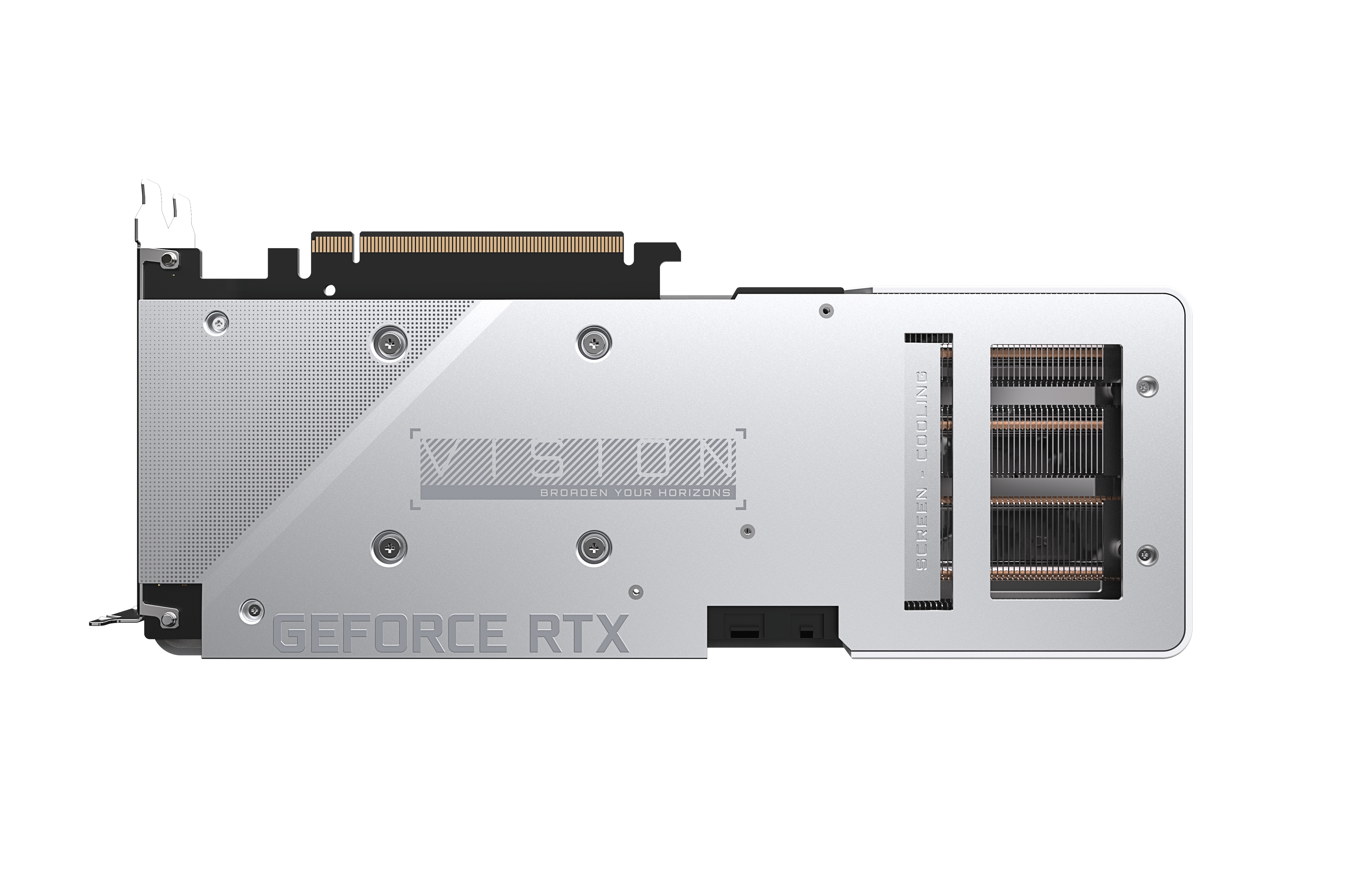 GIGABYTE GeForce RTX™ 3060 Ti Vision OC  8GB LHR (GV-N306TVISION OC-8GD 2.0) (NVIDIA, Grafikkarte)