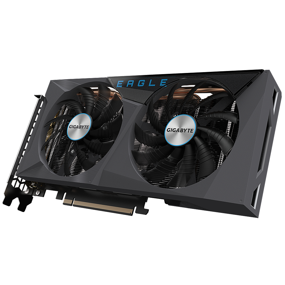 GIGABYTE GeForce RTX™ 3060 Ti Eagle OC 8GB LHR (GV-N306TEAGLE OC-8GD 2.0) (NVIDIA, Grafikkarte)