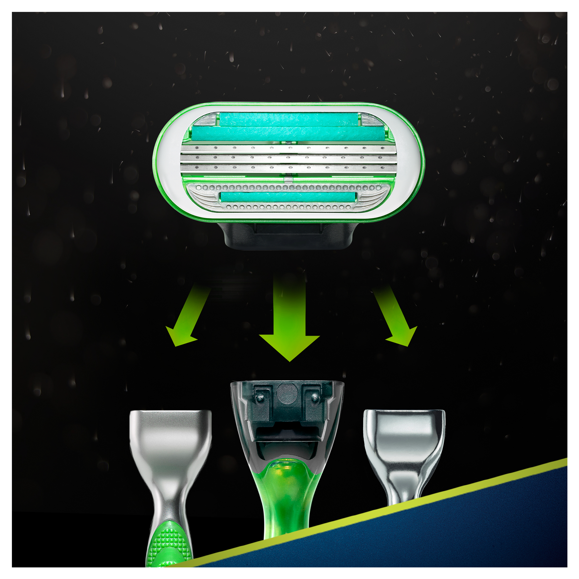 GILLETTE Body Rasierklingen 4er