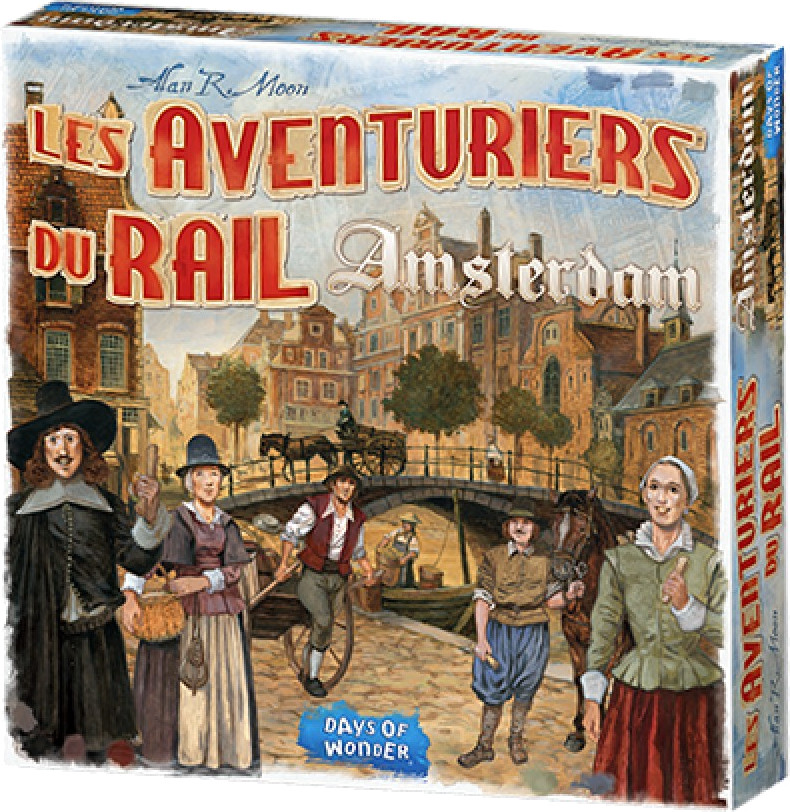 Aventuriers Du Rail: Amsterdam (FR) - Jeu de Société