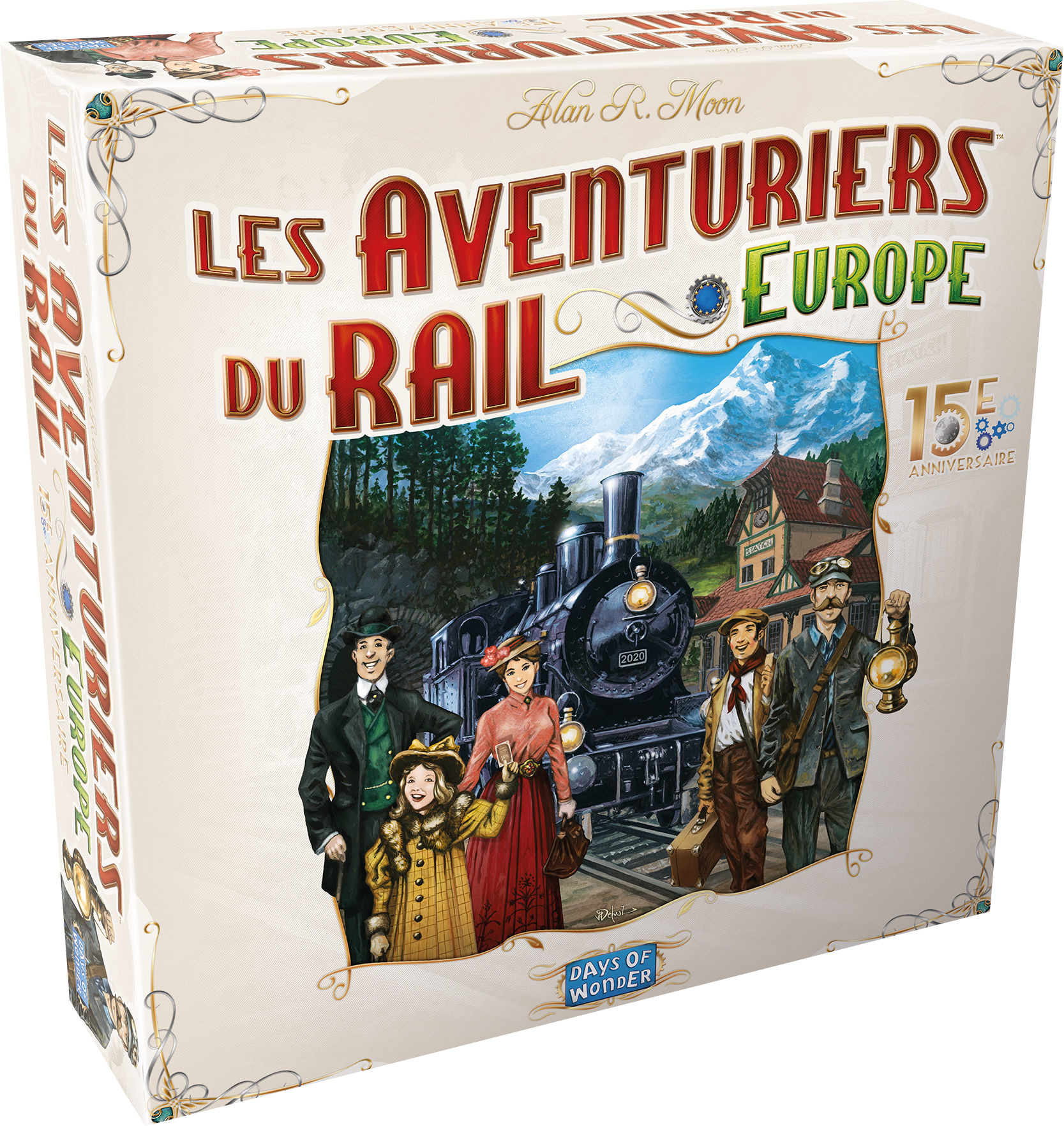 Aventuriers Du Rail: Europe 15ème annivesaire (FR) - Jeu de Société