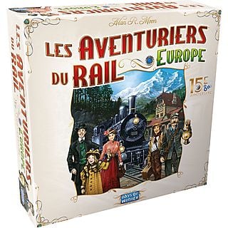 Aventuriers Du Rail: Europe 15ème annivesaire (FR) - Bordspel