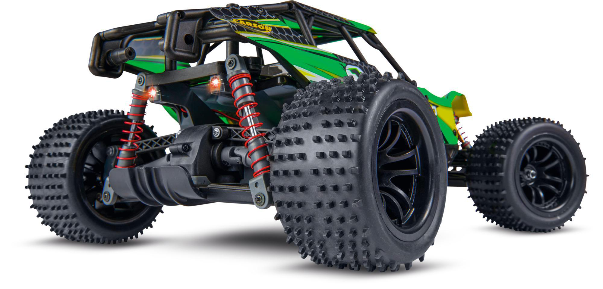 CARSON 1:10 Cage Devil FE 2.0 2.4GHz 100% RTR ferngesteuertes Spielfahrzeug, Grün
