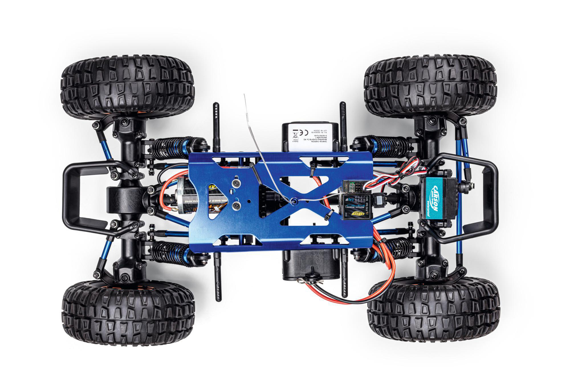 CARSON 1:10 X-Crawlee Pro 2.0 100%RTR ferngesteuertes Spielfahrzeug, Schwarz