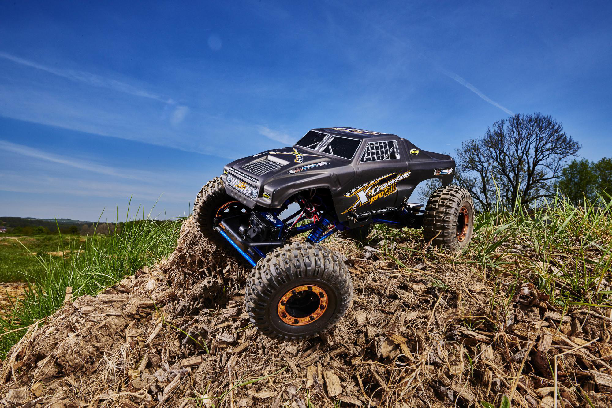 CARSON 1:10 X-Crawlee Pro 2.0 100%RTR ferngesteuertes Spielfahrzeug, Schwarz
