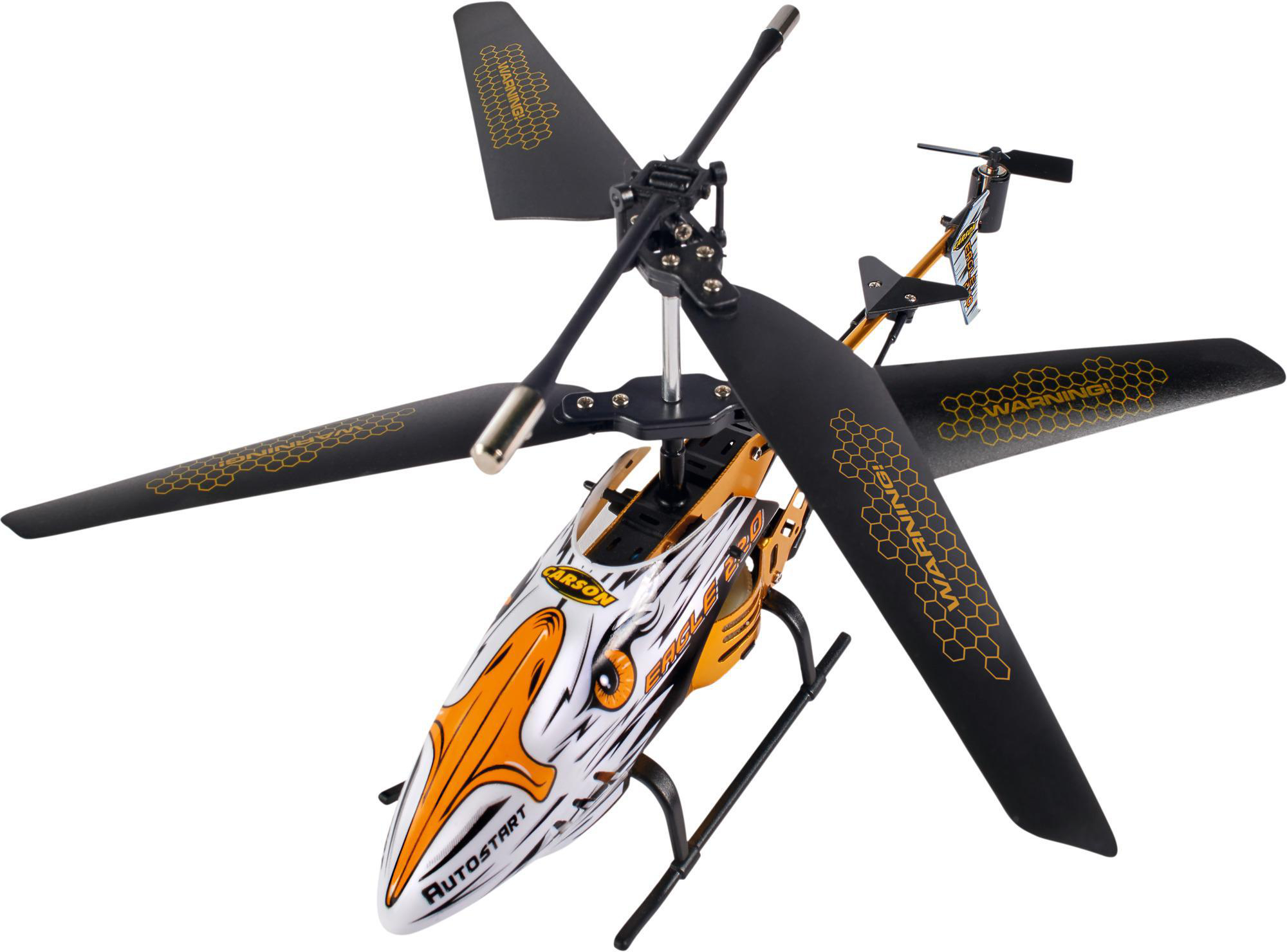CARSON Eagle 220 Autostart 2.4G 100% RTF ferngesteuerter Helikopter, Mehrfarbig