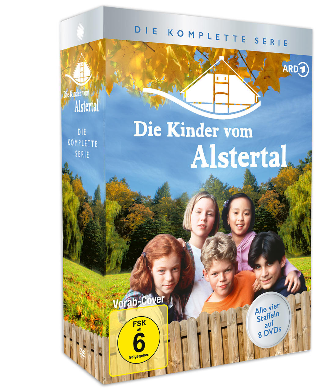 DVD-Box-Set einer Show mit Kindern auf dem Cover.