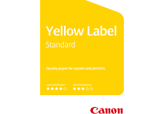 CANON Yellow Label Standard Druckerpapier 210x297 mm A4 500 Blatt Din A4 Papier 80g/m²