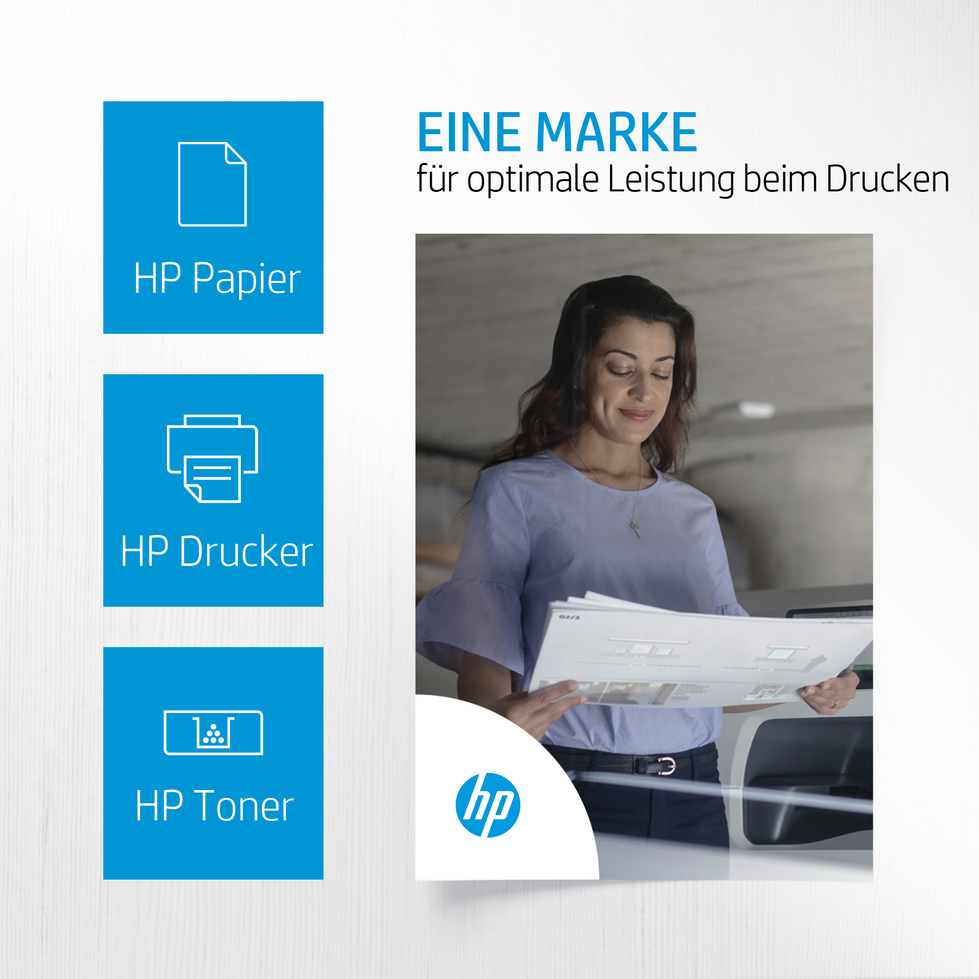 HP 7MV83A Druckerpapier A4 1 Pack mit 150 Blätter