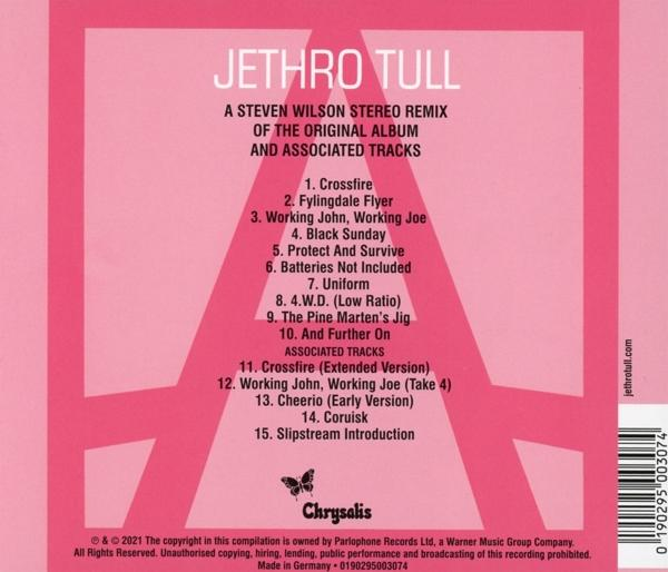 Jethro Tull - A(Steven Wilson Remix)  - (CD)