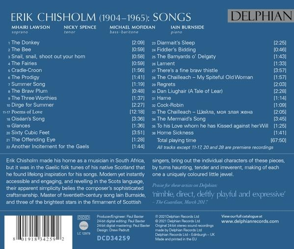 Lawson/Mofidian/Sence/Burnside - Songs  - (CD)