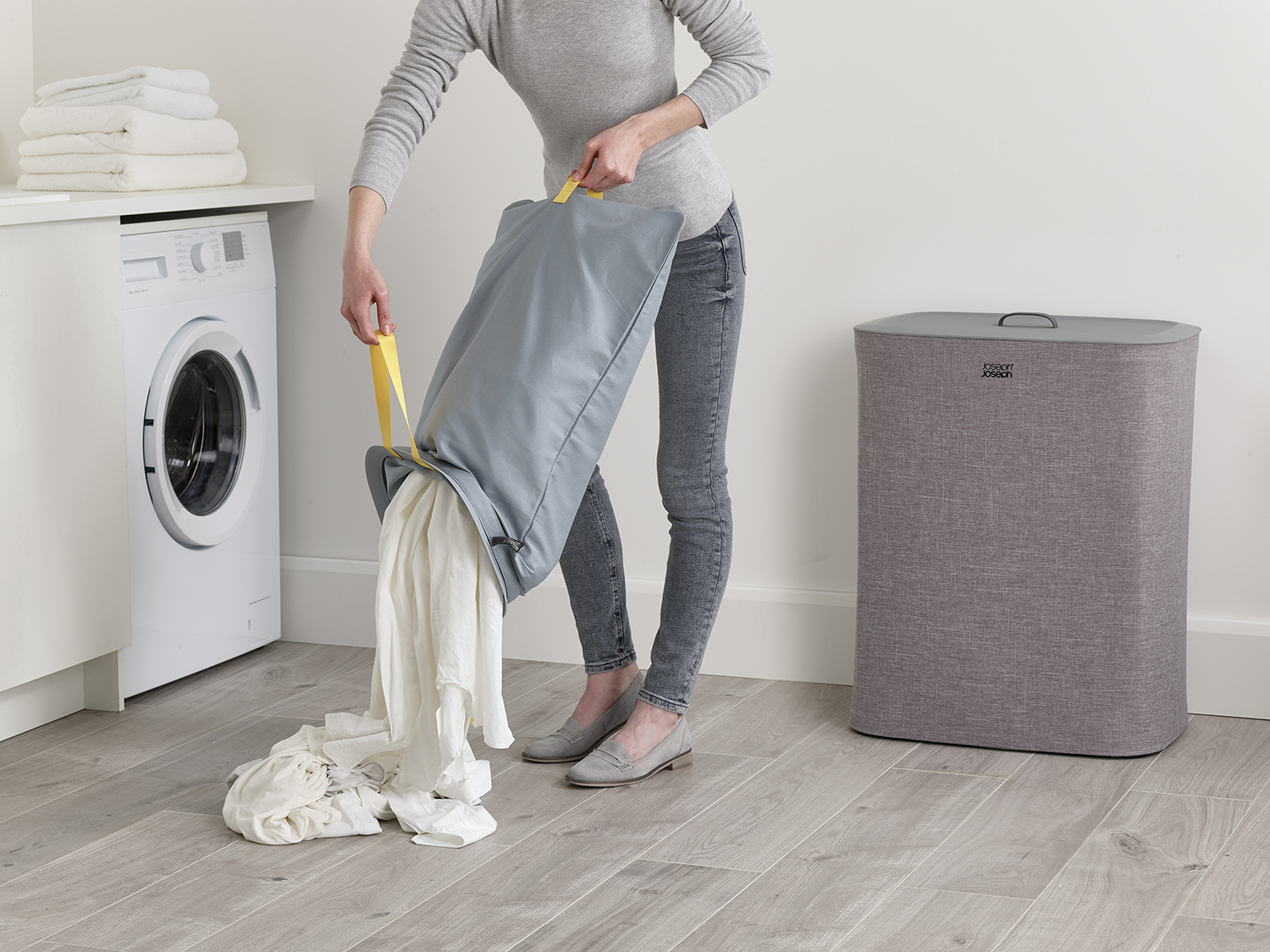 JOSEPH JOSEPH Tota 90 liter Grijs