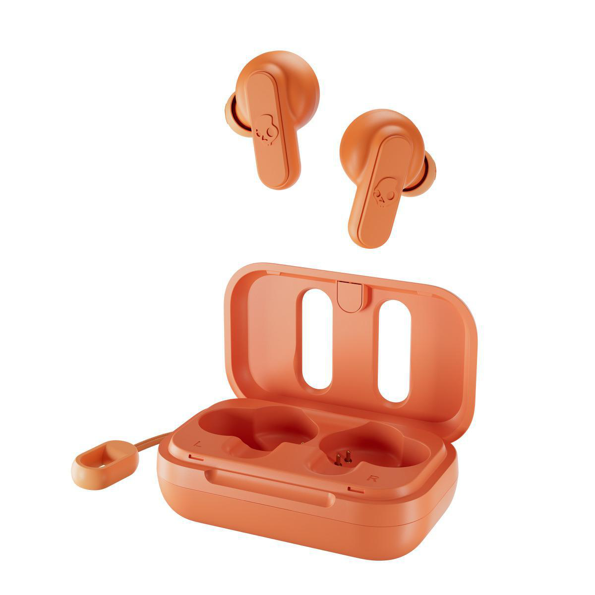 SKULLCANDY Dime, In-ear True Wireless Kopfhörer Bluetooth Golden Orange