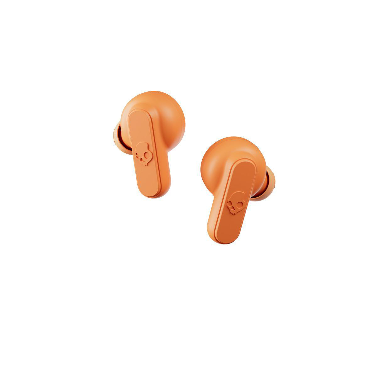 SKULLCANDY Dime, In-ear True Wireless Kopfhörer Bluetooth Golden Orange