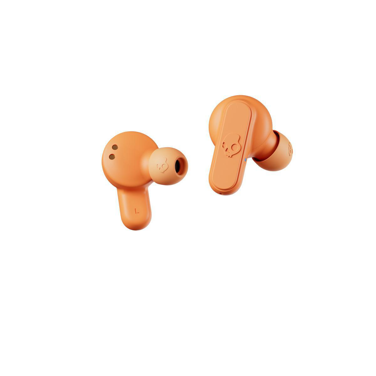 SKULLCANDY Dime, In-ear True Wireless Kopfhörer Bluetooth Golden Orange