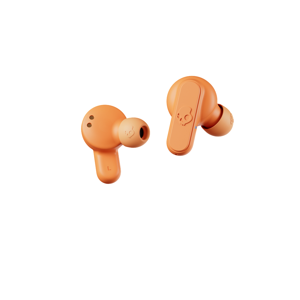 SKULLCANDY Dime, In-ear True Wireless Kopfhörer Bluetooth Golden Orange