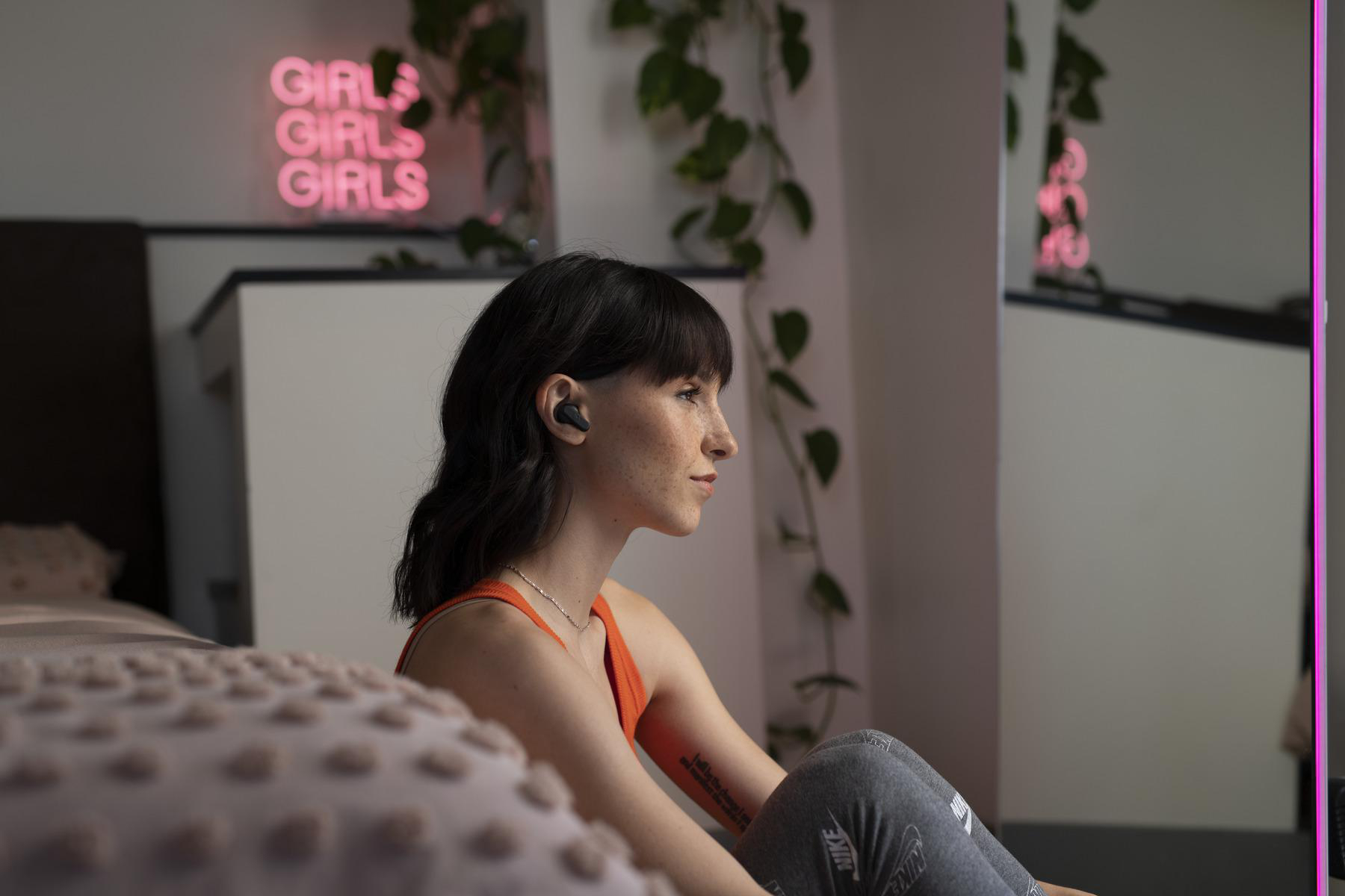 SKULLCANDY Dime, In-ear True Wireless Kopfhörer Bluetooth Golden Red