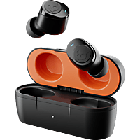 SKULLCANDY JIB, In-ear True Wireless Kopfhörer Bluetooth Schwarz / Orange