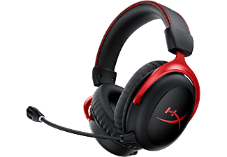 HYPERX CLOUD II 7.1 Gaming vezeték nélküli headset Multiplatform, piros (HHSC2X-BA-RD/G)
