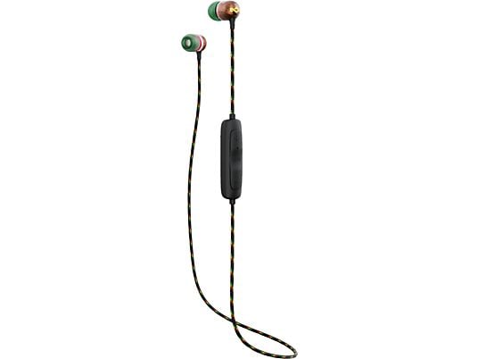 HOUSE OF MARLEY Smile Jamaica Wireless 2 - Écouteur Bluetooth (In-ear, Rasta)