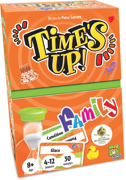 Time's Up! Family Oranje (FR) - Jeu de cartes