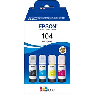 EPSON EcoTank 104, 4-farbig, C13T00P640