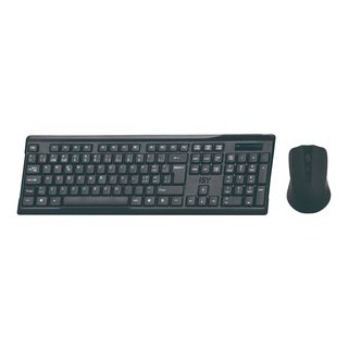 ISY IDE-2500-CH - Tastiera + Mouse (Nero)