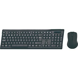 ISY IDE-2500-CH - Tastatur + Maus (Schwarz)