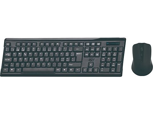 ISY IDE-2500-CH - Clavier + Souris (Noir)