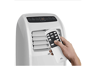 Aire acondicionado portátil - OK OAC 2111 ES, 1750 frigorías, Temporizador, Clase A,  Blanco + Kit ventana