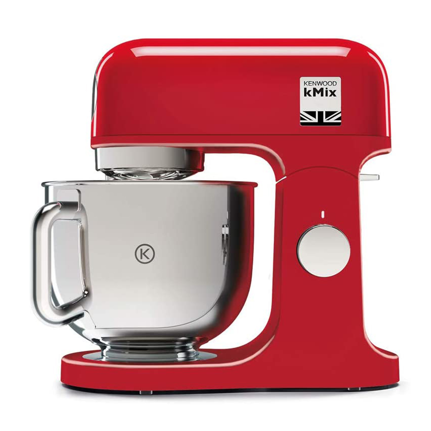 Kenwood kMix Kmx750Ar Impastatrice Planetaria, 1000 W, capacità ciotola 5 l, Rosso