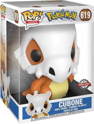 FUNKO POP! Games: Pokémon - Tragosso - Sammelfigur (Mehrfarbig)